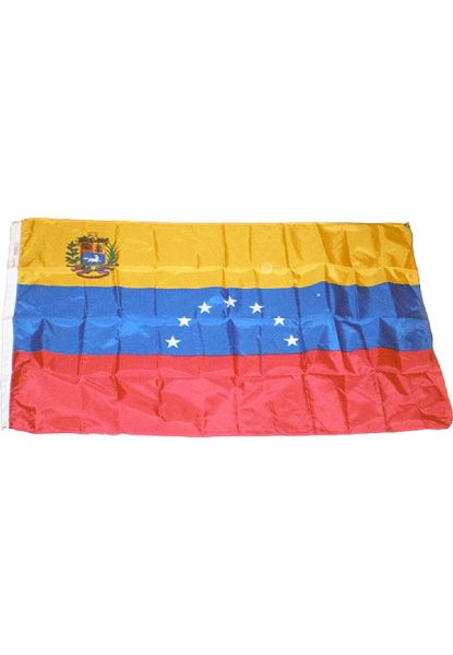 Flag from Shea Stadium (Venezuela) (Mets-Steiner LOA)